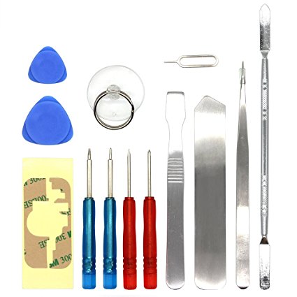 12 Pcs Opening Repair Disassemble Tools Kit Set For Iphone 4, 4S,5,5S,6,6Plus