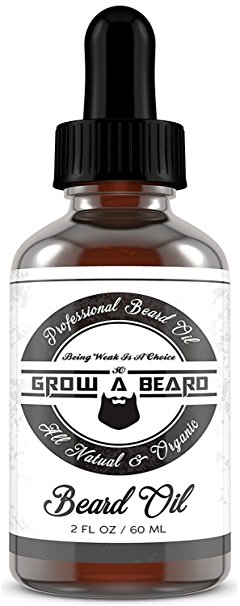 Beard Oil Leave-in Conditioner & Softener For Men Care-Best Facial Hair & Mustache Grooming Tool-Great for Smooth & Moisturize-Adds Shine & Style to Your Healthy and Cool Beard-Natural & Organic-2oz