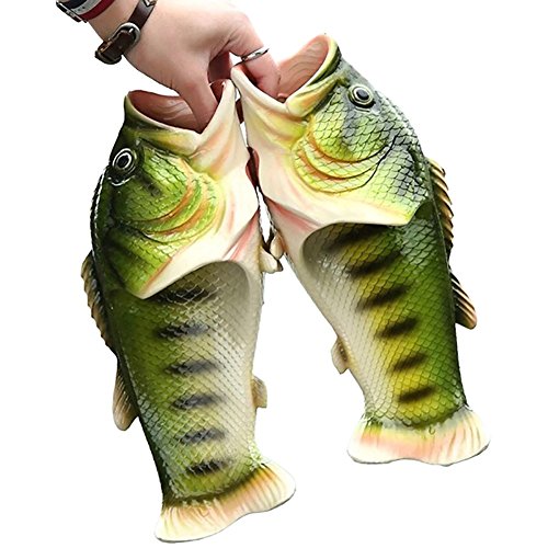 Fish Animal Slippers Summer Beach Sandals Shower Slippers Non-slip Funny Beach Shoes Wear for Women Men