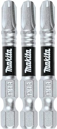 Makita E-00789 Impact XPS™ #3 Phillips 2" Power Bit, 3/pk