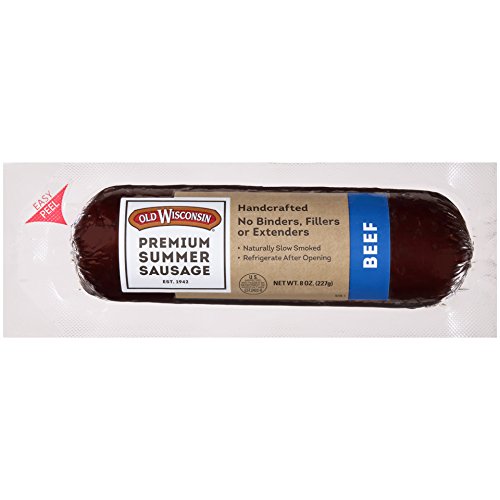 Old Wisconsin Summer Sausage, Beef, 8 Ounce