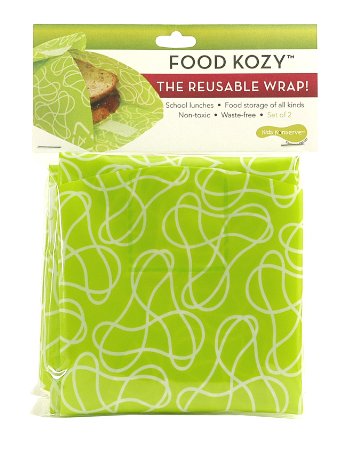 Kids Konserve KK068MC Green Food Kozy, 2-Pack