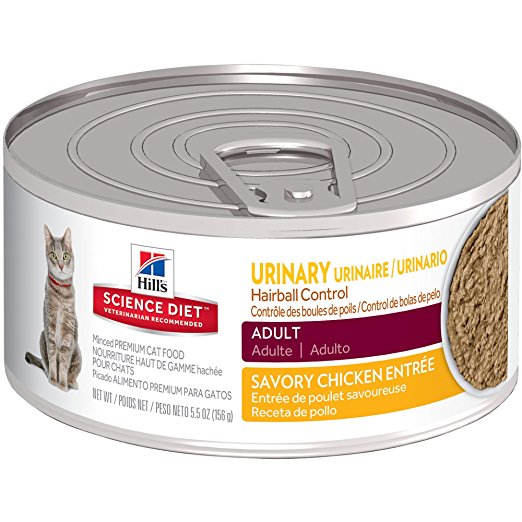 Hill's Science Diet Adult Urinary Hairball Control Cat Food