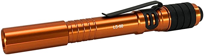 TerraLUX LED 2xAAA Penlight - 90 Lumens - High CRI LED - Hi-Vis Orange