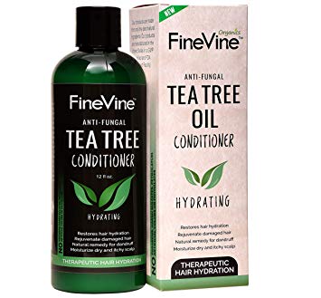 Best Tea Tree Oil Conditioner - Made in USA - for Men, Women and Kids - Prevent Hair Dandruff, Head Lice, Dry Itchy & Flaky Scalp. Sulfate and Paraban Free. (Conditioner)