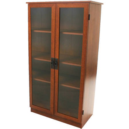 Heirloom Storage Cabinet with 4 Shelves, Multiple Finishes