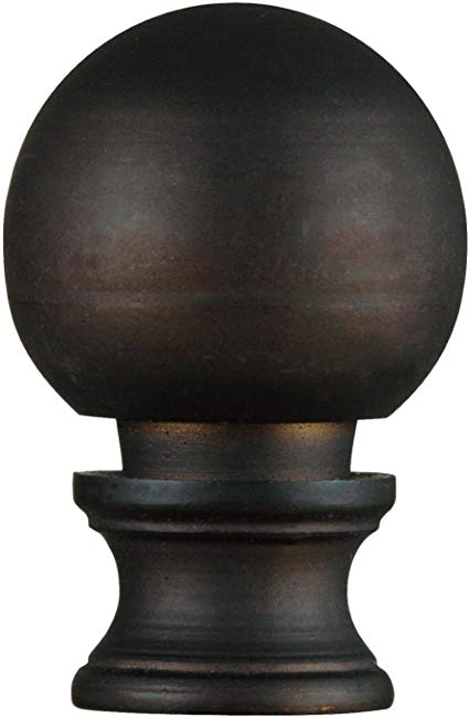 Westinghouse Lighting 7000500 Oil Rubbed Bronze Finish Ball Lamp Finial