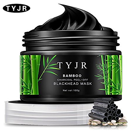 TYJR Vena Beauty Blackhead Remover Black Mask Cleaner Purifying Deep Cleansing Blackhead Black Mud Face Mask Peel-off 100ml