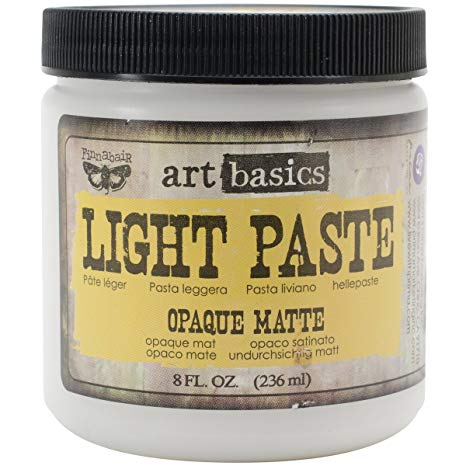 Prima Marketing Art Basics Light Paste, 8-Ounce, Opaque Matte