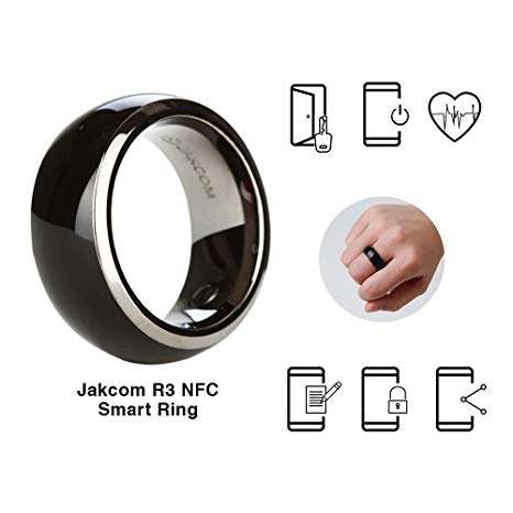 Jakcom R3 NFC Smart Ring Electronics Mobile Phone Accessories compatible with Android IOS SmartRing Smart Watch (10#)