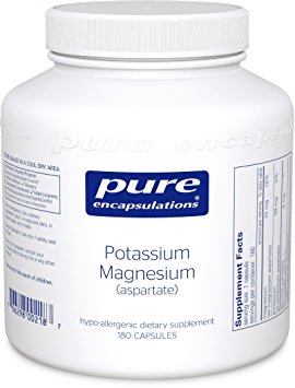 Pure Encapsulations - Potassium Magnesium (Aspartate) - Hypoallergenic Supplement to Support Heart, Muscular, and Nerve Health* - 180 Capsules