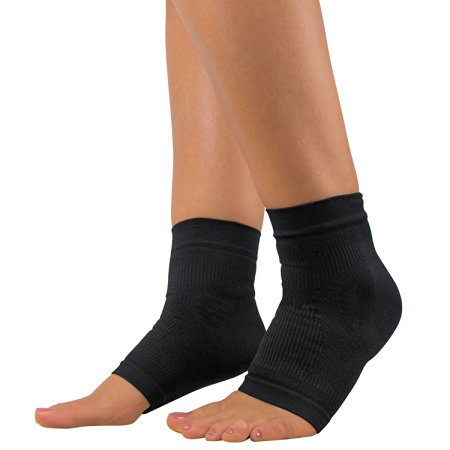 Plantar Fasciitis Sleeve - Arch Support, Heel Pain, Compression Sock Foot Sleeve