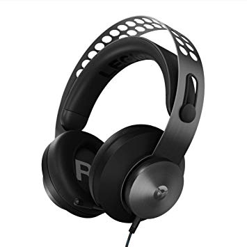 Lenovo Legion H500 PRO 7.1 Surround Sound Gaming Headset, Noise-Cancelling Mic, Memory Foam & PU Leather Earcups, Stainless Steel Headband, PC, PS4, Xbox One, Nintendo Switch, GXD0T69864, Black