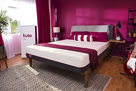 Tulo Twin Mattress, Firm Foam Mattress for Great Sleep and Optimal Total Body Support