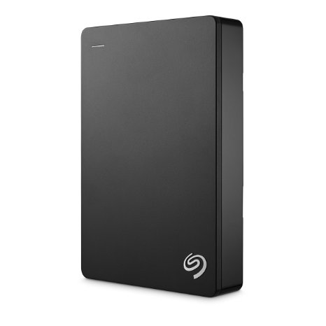 Seagate Backup Plus 4TB Portable External Hard Drive with 200GB of Cloud Storage USB 3.0 (Black) STDR4000100