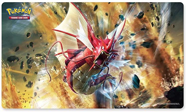 AGD Pokemon TCG: Shiny Mega Gyarados Playmat,Multicoloured