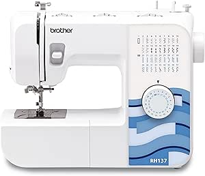 Brother RH137 Nähmaschine (37 Stiche) - Allrounder für Home Deko & Hobby