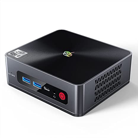 Beelink Mini PC SEI8 Intel 8th 4-Core i5-8259U(Up to 3.8GHz) Mini Computer 16GB RAM 512GB NVMe SSD,Windows 10 Pro Mini Desktop Computer,4K@60hz Dual HDMI,WiFi 6,BT5.0 (16GB 512GB/Intel Core i5-8259U)