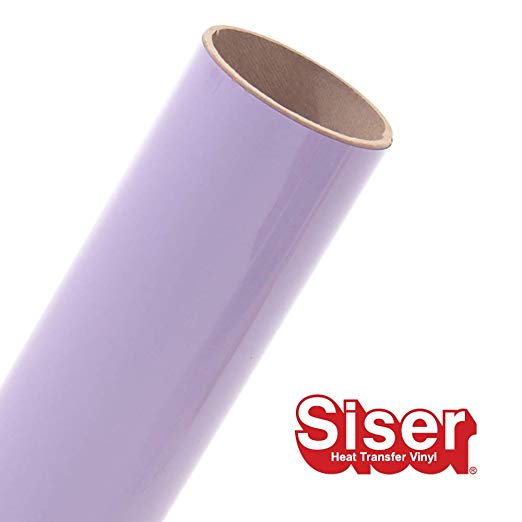 Siser EasyWeed HTV 11.8" x 6ft Roll - Iron on Heat Transfer Vinyl (Lilac)