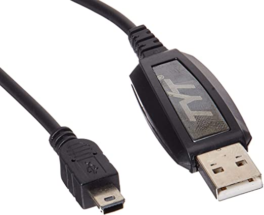TYT CP-06 Programming Cable with Software CD for TYT TH-9800 Mobile Radio Transceiver Black