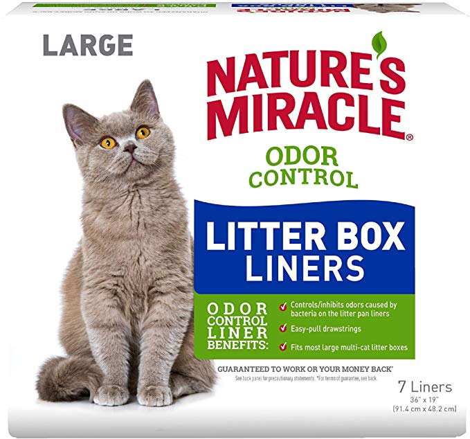 Nature's Miracle Odor Control Litter Box Liners