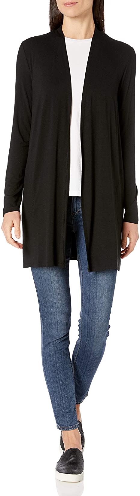 Amazon Essentials Women's Long-Sleeve Open-Front Cardigan