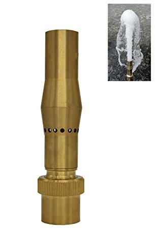 Brass Column Garden Square Fireworks Pool Pond Adjustable Fountain Nozzle Sprinkler Spray Head SSH329 (3/4")