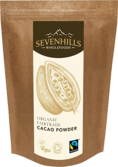 Sevenhills Wholefoods Organic Fairtrade Cacao Powder 500g