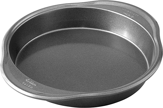 Wilton Advance Select Premium Non-Stick 9-Inch Round Cake Pan, Steel, Silver