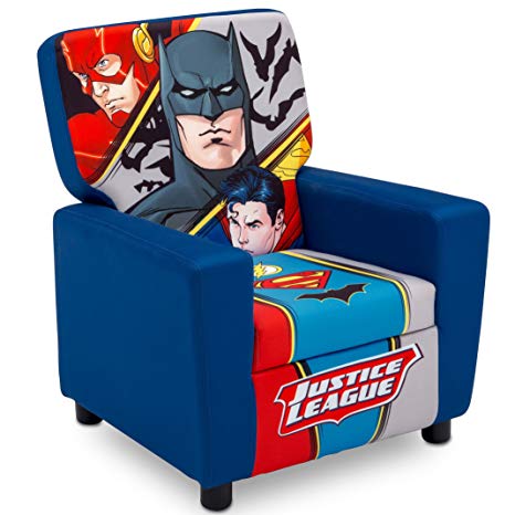 Delta Children High Back Upholstered Chair DC Comics Justice League