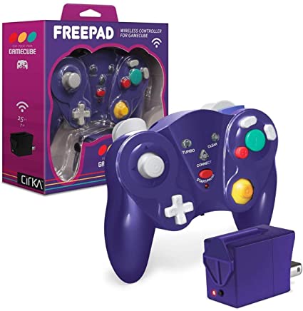 CirKa "FreePad" Wireless Controller for GameCube (Purple)