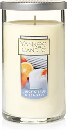 Yankee Candle Medium Perfect Pillar Candle, Juicy Citrus & Sea Salt