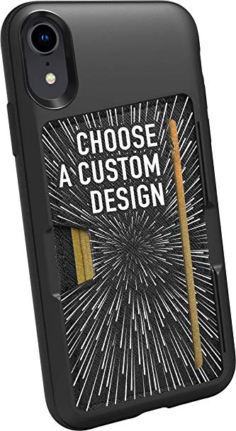 Silk iPhone XR Wallet Case - Wallet Slayer Vol. 2 [Slim Protective Kickstand CM4 Q Card Case Grip Cover] - Choose Your Own Adventure