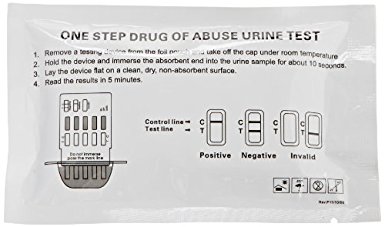 5 Panel Urine Drug test (COC, THC, AMP, mAMP, OPI)