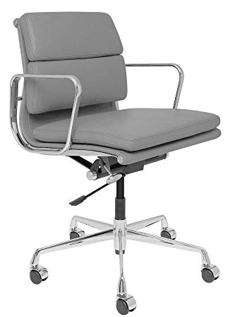 SOHO Premier Management Chair (Soft Pad, Grey)