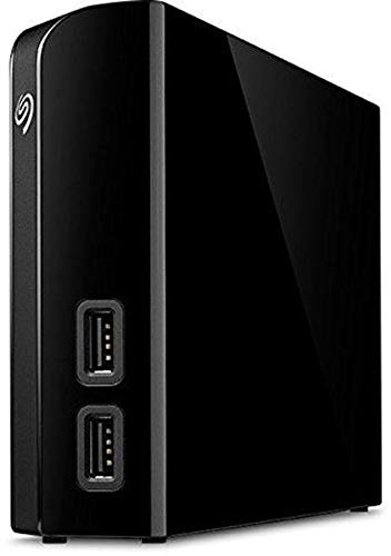 Seagate Backup Plus Hub 10 TB External Hard Drive Desktop HDD – USB 3.0, for Computer Desktop Workstation PC Laptop Mac, 2 USB Ports, 2 Months Adobe CC Photography (STEL10000400)