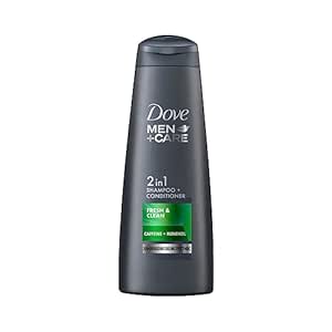 Dove Men Care Fresh & Clean 2in1 Shampoo Conditioner, 340 ml