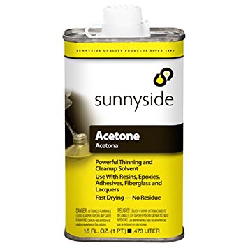 SUNNYSIDE CORPORATION 84016 1 Pint  Acetone