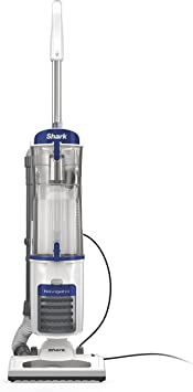 Shark NV141 Navigator Anti-Allergen Plus Upright Vacuum with HEPA Filtration, XL Large Cup Capacity, Dusting Brush, Crevice Tool & Wide Upholstery Tool for Multi-Surface Cleaning, White, 2.9 Qt