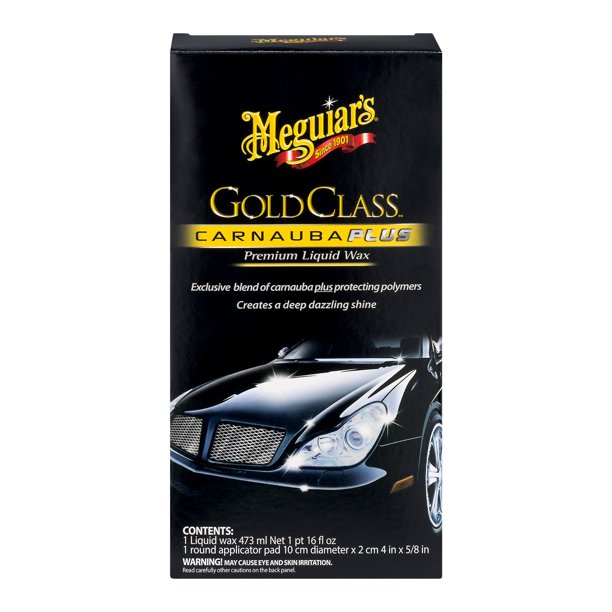 Meguiar's Gold Class Carnauba Plus Premium Liquid Wax, 16.0 FL OZ
