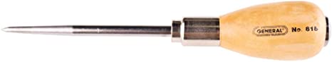 General Tools & Instruments 818 Hardwood Handle Scratch Awl