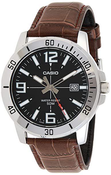 Casio Enticer Analog Black Dial Men's Watch-MTP-VD01L-1BVUDF (A1370)