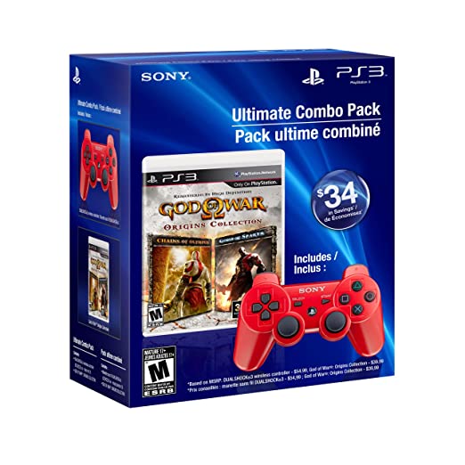 God of War Origins Collection & DUALSHOCK3 wireless controller - Playstation 3 (Ultimate Combo Pack)