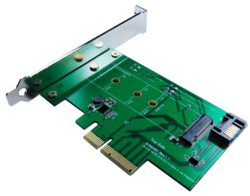 ZTC Lightning Card M.2 NGFF SSD (PCIe 2 and 4 Lane or SATA III Type) To PCI-e or SATA III Internal Card. UP To 1.6GB/s on the 4 Lane PCIe Model ZTC-EX001