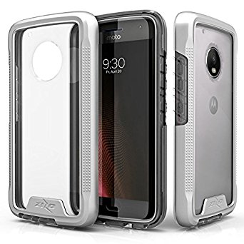 Motorola G5 Plus Case, Zizo [ION Series] with FREE [Motorola G5 Plus Screen Protector] Transparent Clear [Military Grade Drop Tested]