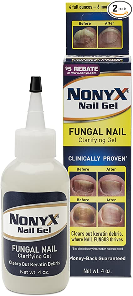 Nonyx Nail Gel, 4.0 OZ (2 Pack)