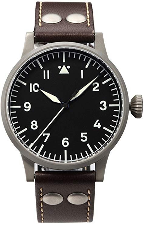 Laco Saarbrücken Type A Dial Swiss Automatic Pilot Watch with Sapphire Crystal 861752