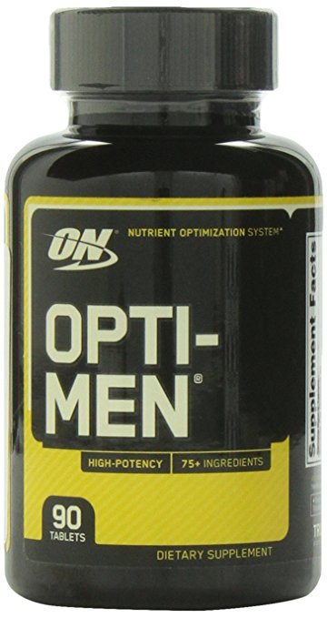 Optimum Nutrition Opti-Men Multivitamin Tablets, 90 Capsules