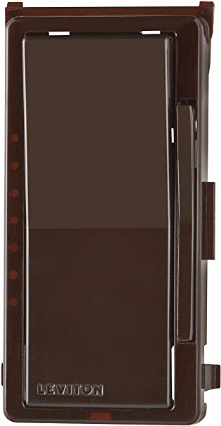 Leviton DDKIT-B Decora Digital/Decora Smart Dimmer Color Change Kit, Brown