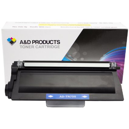 AD Products Compatible Replacement for Brother TN750 Toner Cartridge TN720 High Yield 8000 Yield
